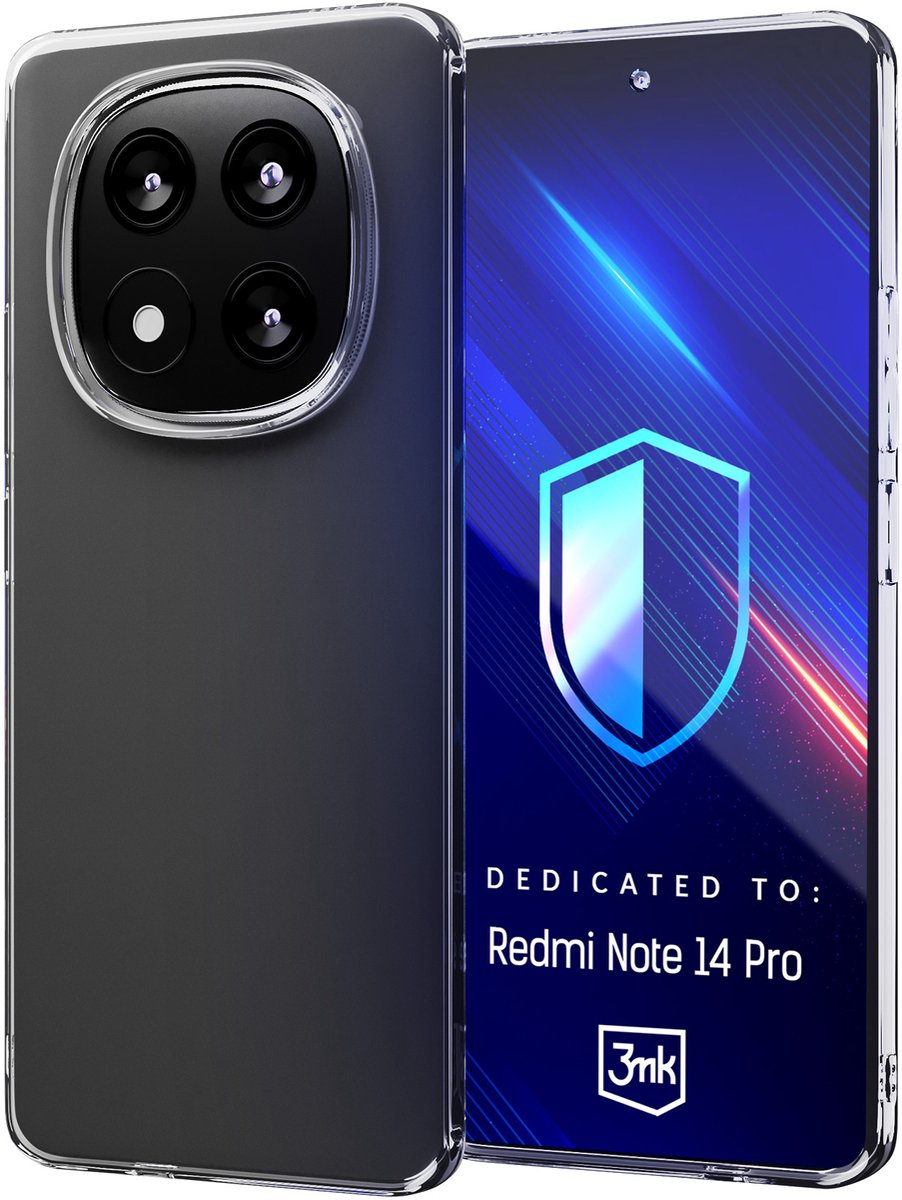 3Mk Tpu Doorzichtig Hoesje Voor Redmi Note 14 Pro 5G Poco X7 5G Doorzichtig