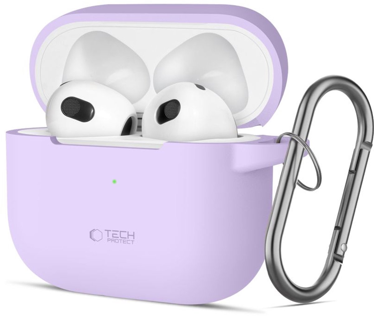 Tech-Protect Hoesje Voor Apple Airpods 3 Beschermende Siliconen In Plaats Van Een Tas