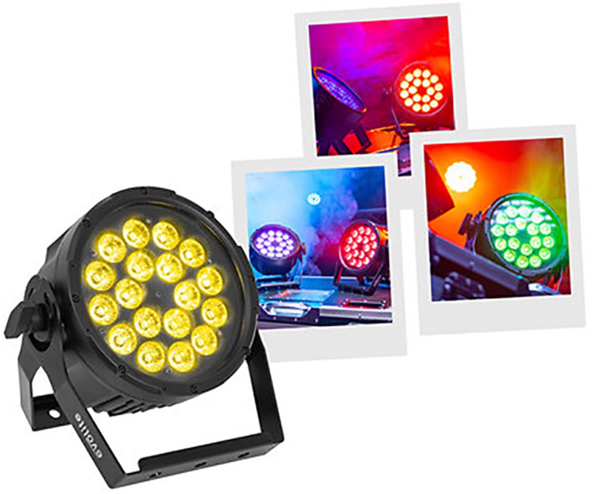 Evolite IPARLED 18x12W RGBWA-UV Led Par spot IP65