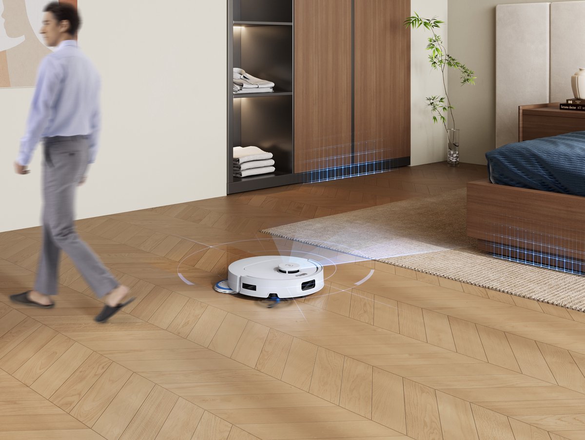 ECOVACS - DEEBOT T30C Gen 2 - Stofzuig en dweilrobot (Wit) - 25.000 Pa zuigkracht- Zelfreinigende Robotstofzuiger met Warmwater – Dweilsysteem - Automatisch Leegstation - Geschikt voor dierenharen — afbeelding 6