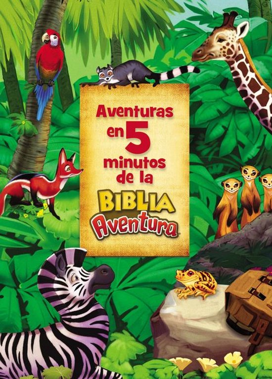 Adventure Bible - Aventuras en 5 minutos de la Biblia Aventu ... - cover