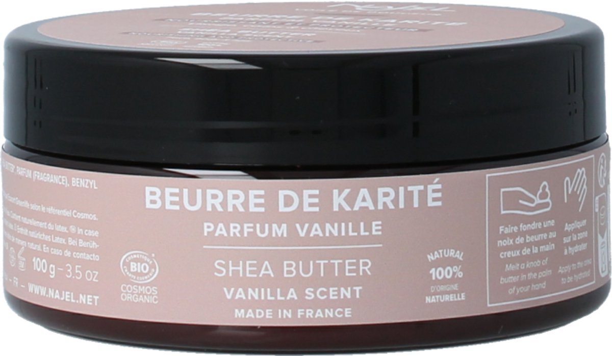Goedkoopste Najel Shea Butter Vanilla 100gr