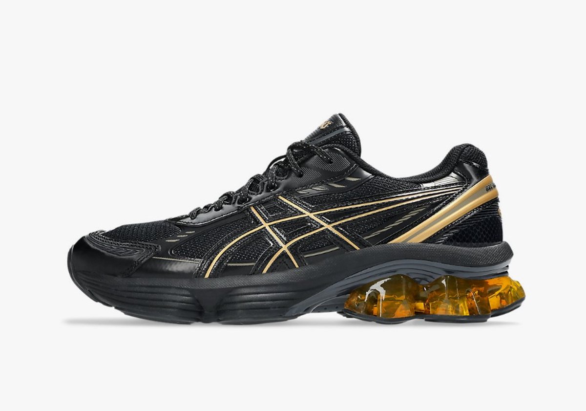 Asics Gel-Kinetic Fluent Zwart/Goud