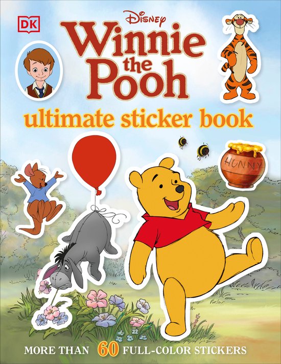 ISBN Ultimate Sticker Book: Winnie the Pooh, Anglais, Livre broché, 16 pages