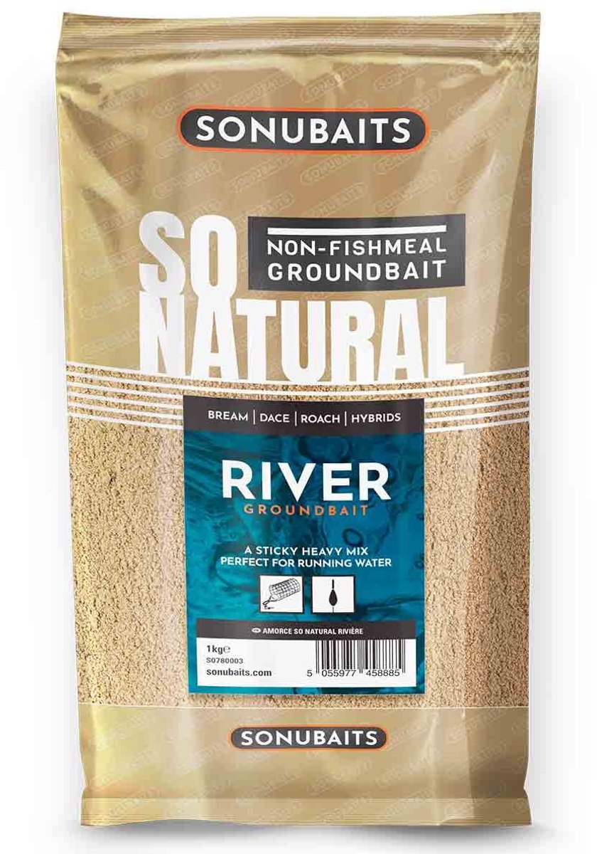 Sonubaits So Natural Groundbait (1 kilo) - Soort : Sweet Skimmer Dark (900g)
