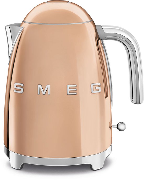 Smeg Waterkoker - Rosé goud - 1,7L - Roestvrij staal - KLF03RGEU