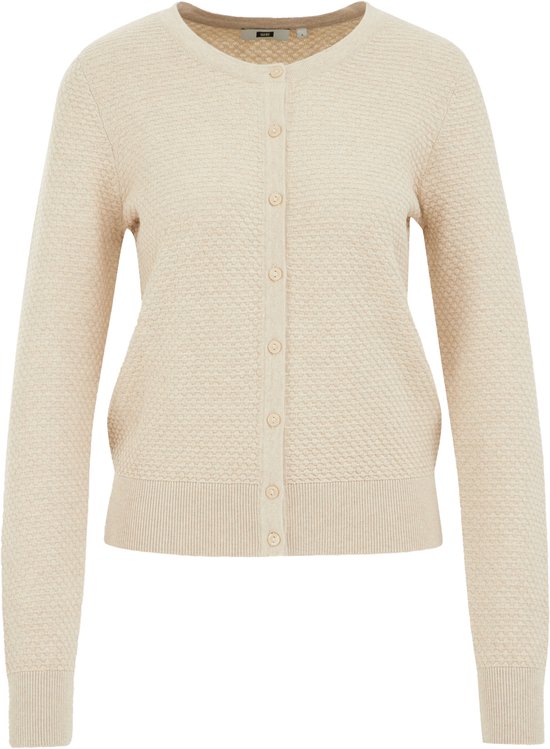WE Fashion Dames gebreid vest met structuur