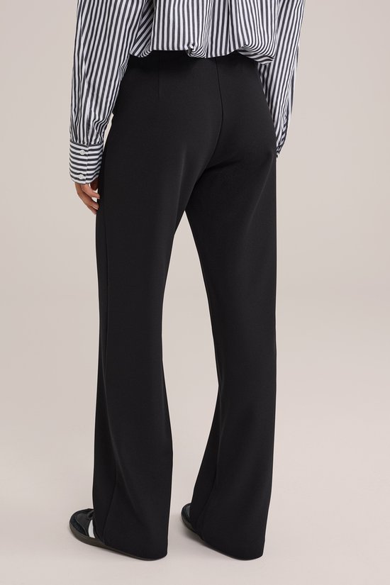Pantalon en jersey coupe régulière pour femme WE Fashion avec stretch