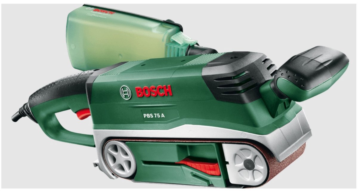 Bosch PBS 75 A Bandschuurmachine - op snoer - 710 W - 76 x 165 mm schuuroppervlak – foto 2