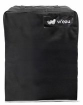 Housse Protection Pompe Chauffage Spa Mamamax - Noire, 43x38x54 Cm, Anti-Intempéries, Isolante, Fermeture Éclair + Sangles, Universelle Extérieur