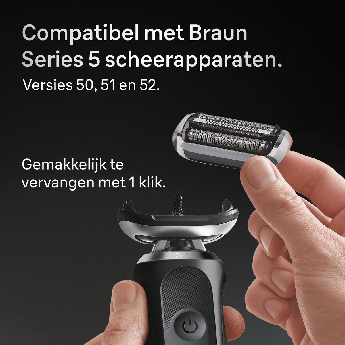 Braun Series 7 Scheerkop - Elektrisch Scheerapparaat - 360