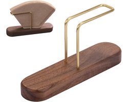 Koffiefilterhouder - 7.5 x 14 x 3.5 cm - Filterzakjeshouder - Papierfilterhouder Koffiefilterhouder - Koffie Accesoires - Eenvoudig & Duurzaam - Universele - Kan Gebruikt Worden om Huis, Keuken, Salontafel en Bar te Decoreren
