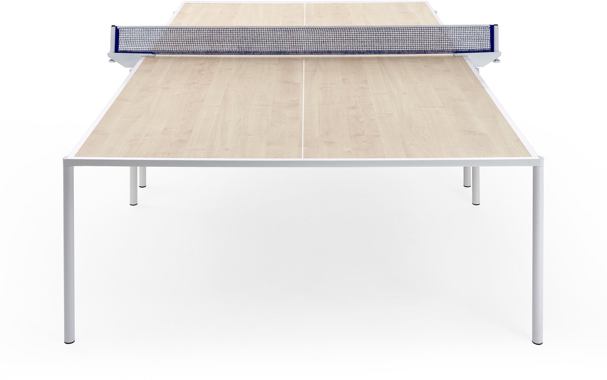 FAS Pendezza Spider – design multifunctionele indoor tafeltennistafel & eettafel/vergadertafel – hout met metalen poten – inklapbaar & stapelbaar – 274×152,5 cm – luxe spel & interieurmeubel-Showroom Eindhoven