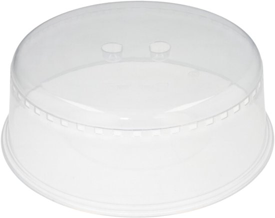 Gerimport Magnetron deksel - 30 cm - transparant - afdekschaal - magnetronstolp