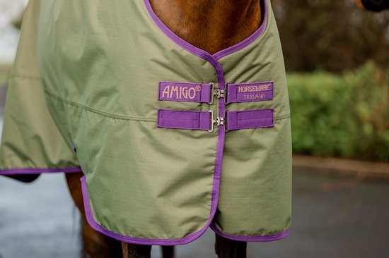 Horseware Deken Horseware Amigo Hero Plus Med 200gr Pony Groen - 90/137 Horseware Deken Horseware Amigo Hero Plus Med 200gr Pony Groen - 90/137
