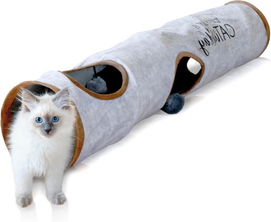 Vind kattentunnel in Kattenspeelgoed op