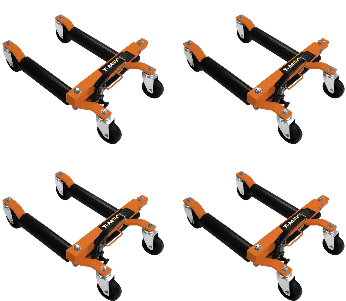 Voertuigverplaatser x4 | Hydraulisch Wiel Automover, Autokrik, Manoeuvreerhulp