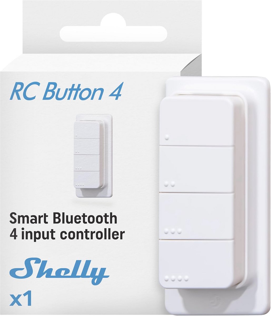 Bluetooth-afstandsbediening met Magnetische Houder – Draadloze Bediening van Slimme Apparaten met Sterke Versleuteling en Meerdere Klikfuncties