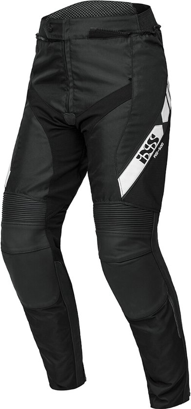 Pantalon moto IXS RS-500 1.0 en cuir/textile Zwart - Taille 102 - Pantalons