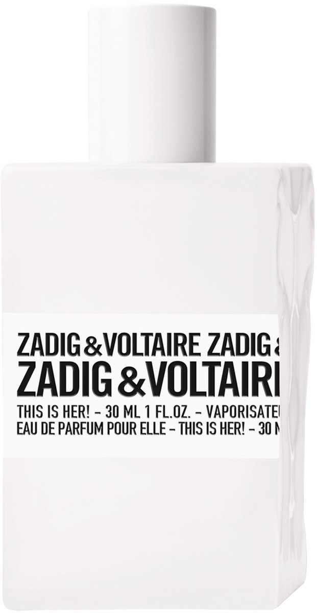 Goedkoopste Zadig & Voltaire This is Her! 30 ml Eau de Parfum - Damesparfum