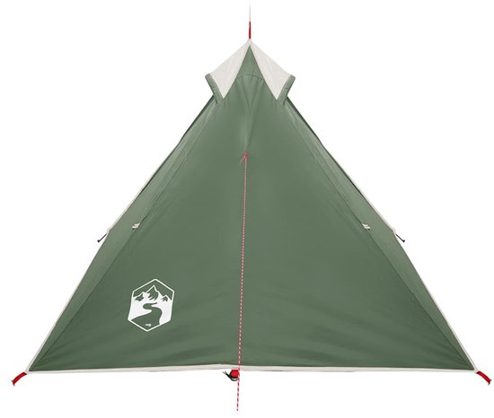 vidaXL - Hangende - tipi - tent - 1-persoons - waterdicht - groen van Merkloos — afbeelding 2