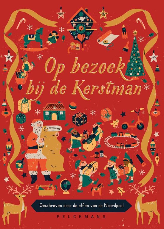 Op bezoek bij de Kerstman - cover