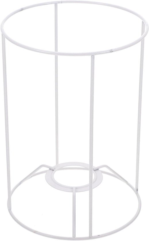 IJzeren Lampenkap Frame Voor Tafellampen - Eenvoudig Ontwerp Voor Verlichting Gemakkelijk Te Gebruiken Met Stof Voor Handgemaakte Lampenkap Knutselen
