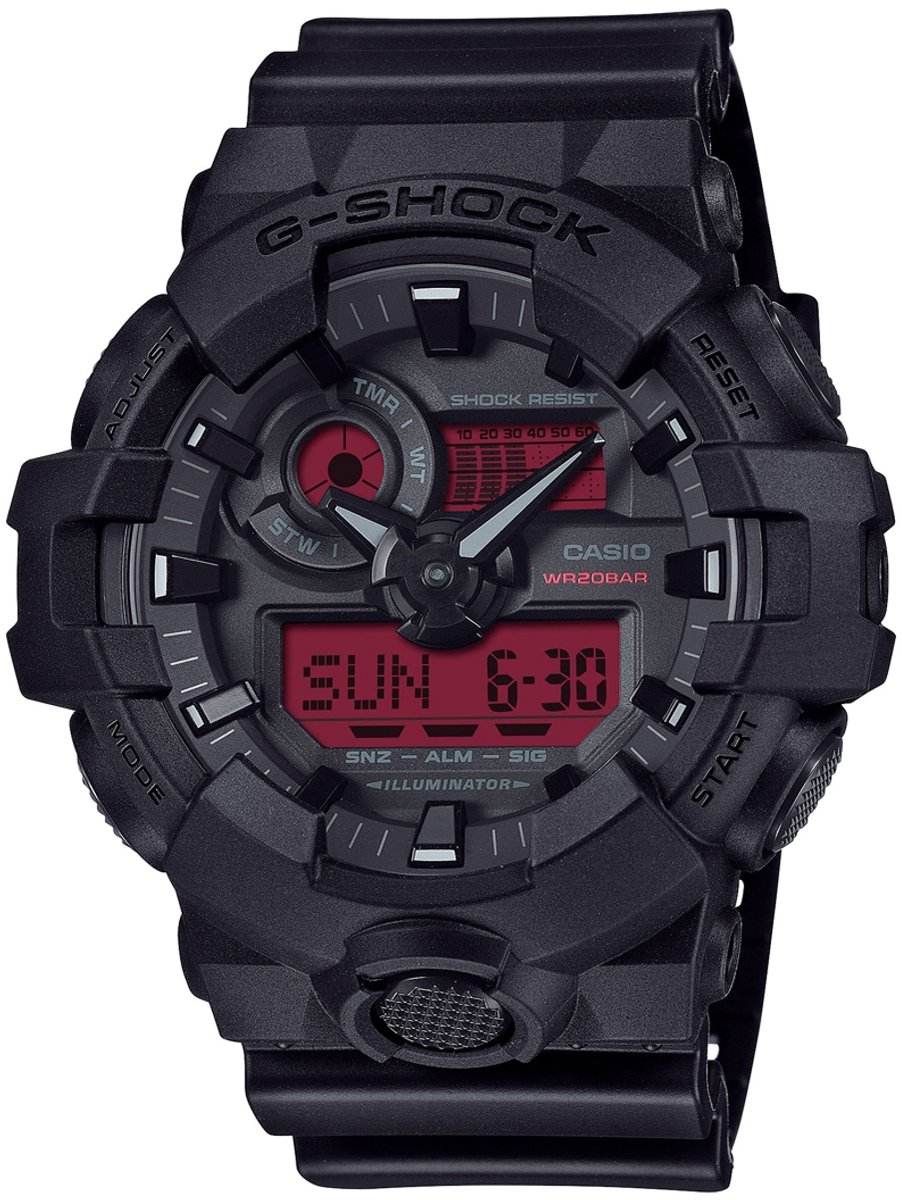 G-Shock GA-700BBR-1AER Classic Heren Horloge