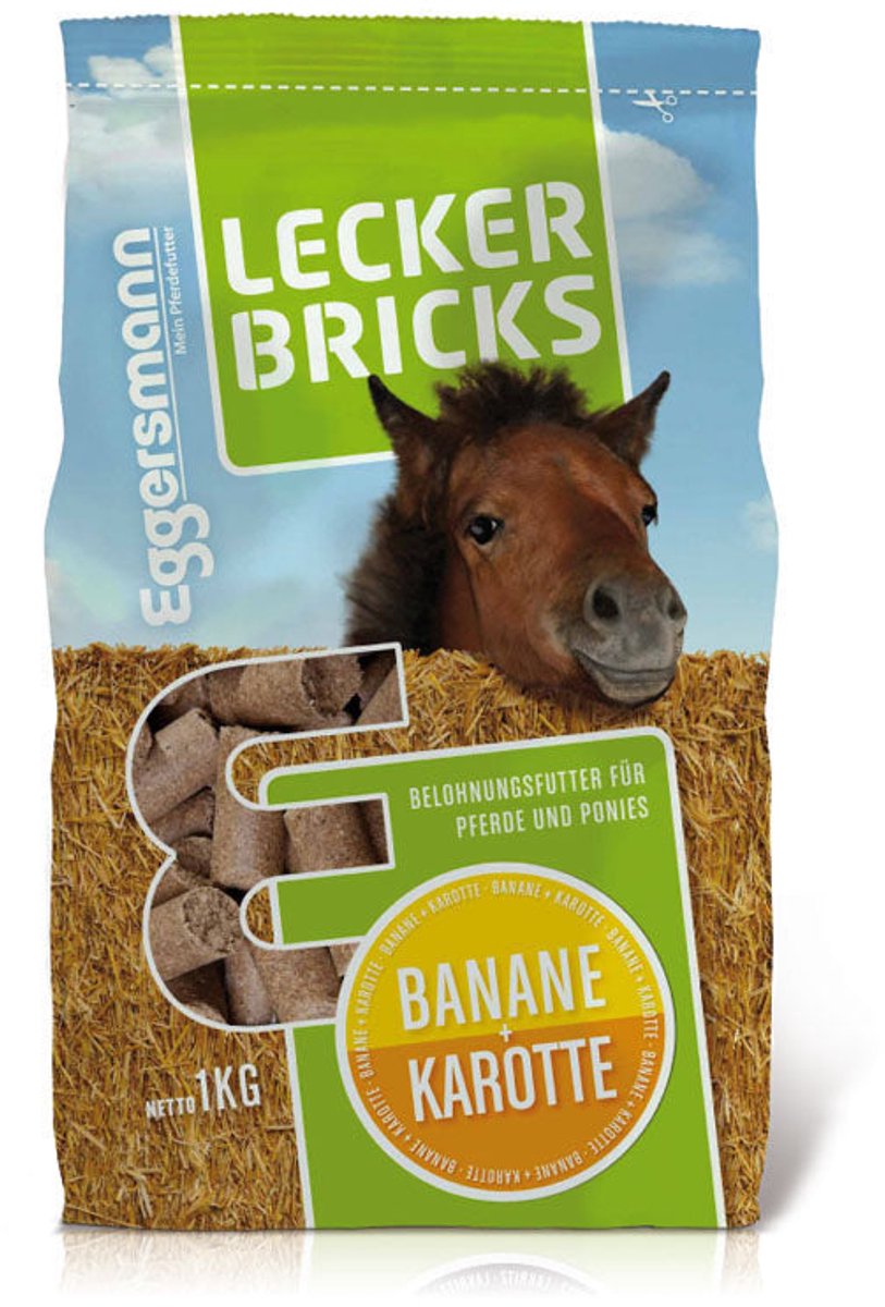 Eggersm. Lecker Bakstenen banaan/wortel - 1 kg