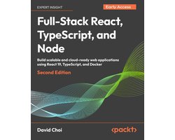 Omslag van Full-Stack React, TypeScript, and Node