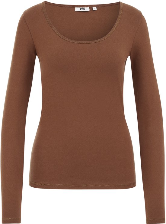 WE Fashion Dames T-shirt boothals