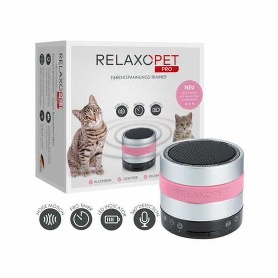 Relaxopet Pro Cat – Dieren Antistressmiddel – Anti-stress Kat – Ontspanningsmuziek – Ontspanning voor Kat – Anti-Stresssysteem Kat