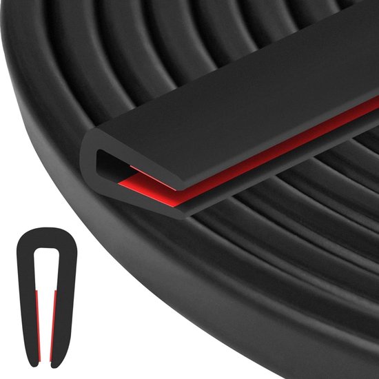 3 randbeschering rubber rubberen profiel rubberen afdichting U