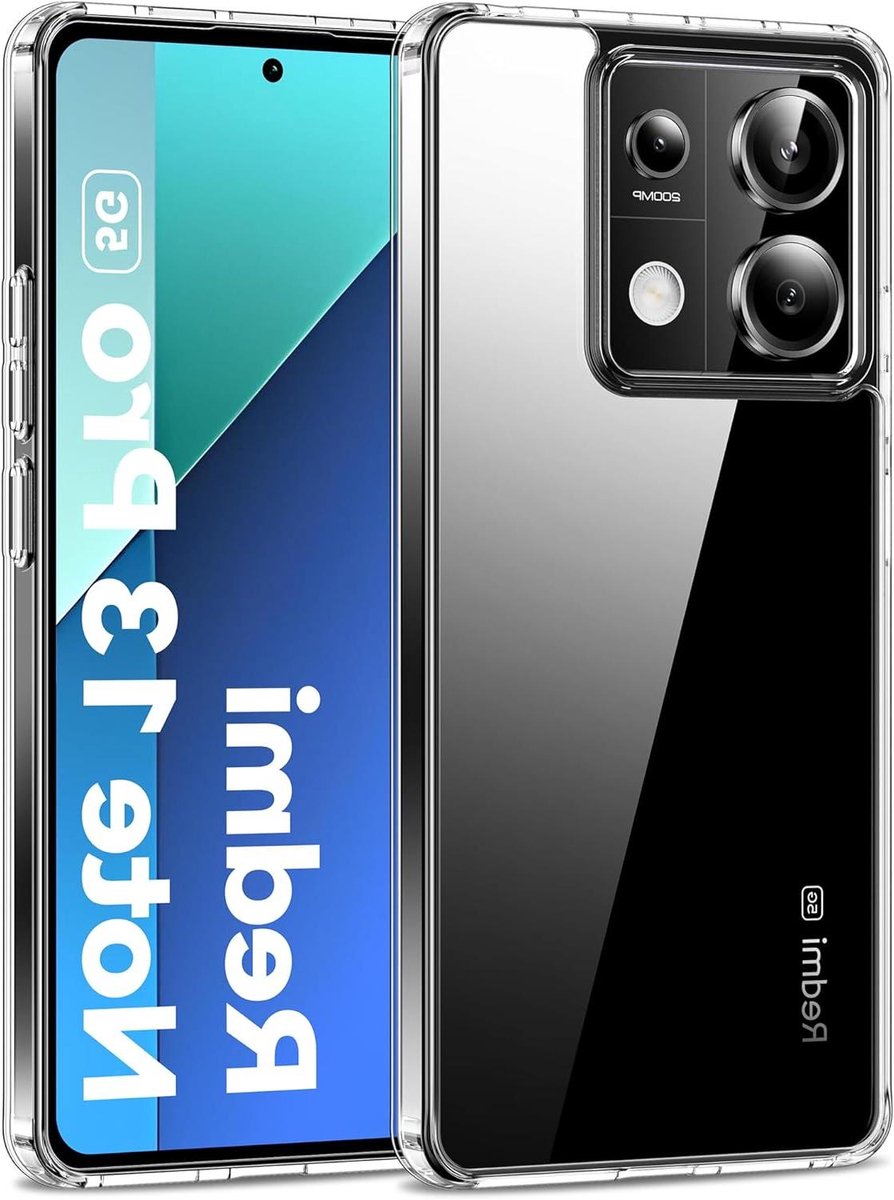 Allecto Premium - Transparante Crystal Clear Hoes voor Xiaomi Redmi Note 13 Pro 5G/Poco X6 5G - Bescherming Tegen Vergeling - Mobiele Telefoonhoes