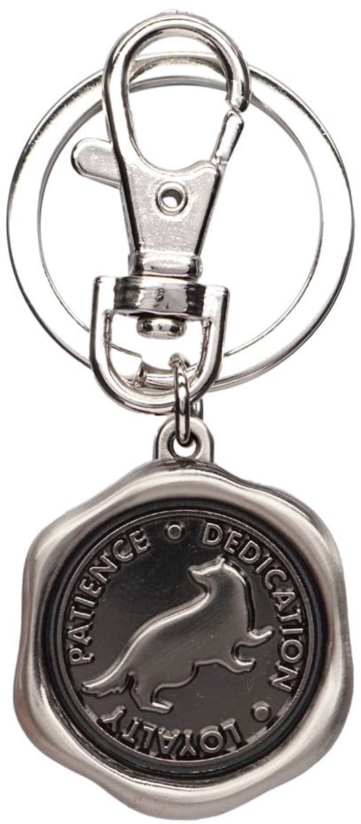 Monogram Int. Harry Potter Pewter-Keychain Hufflepuff / Huffelpuf Keyrings