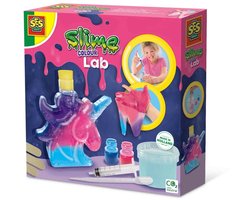 foto van SES Creative - Slime kleuren lab – Spelen met slijm - Unicorn - Meng je eigen kleuren slijm - Goed uitwasbaar – STEM speelgoed – Experimenteren met slijm - Kerst cadeautjes