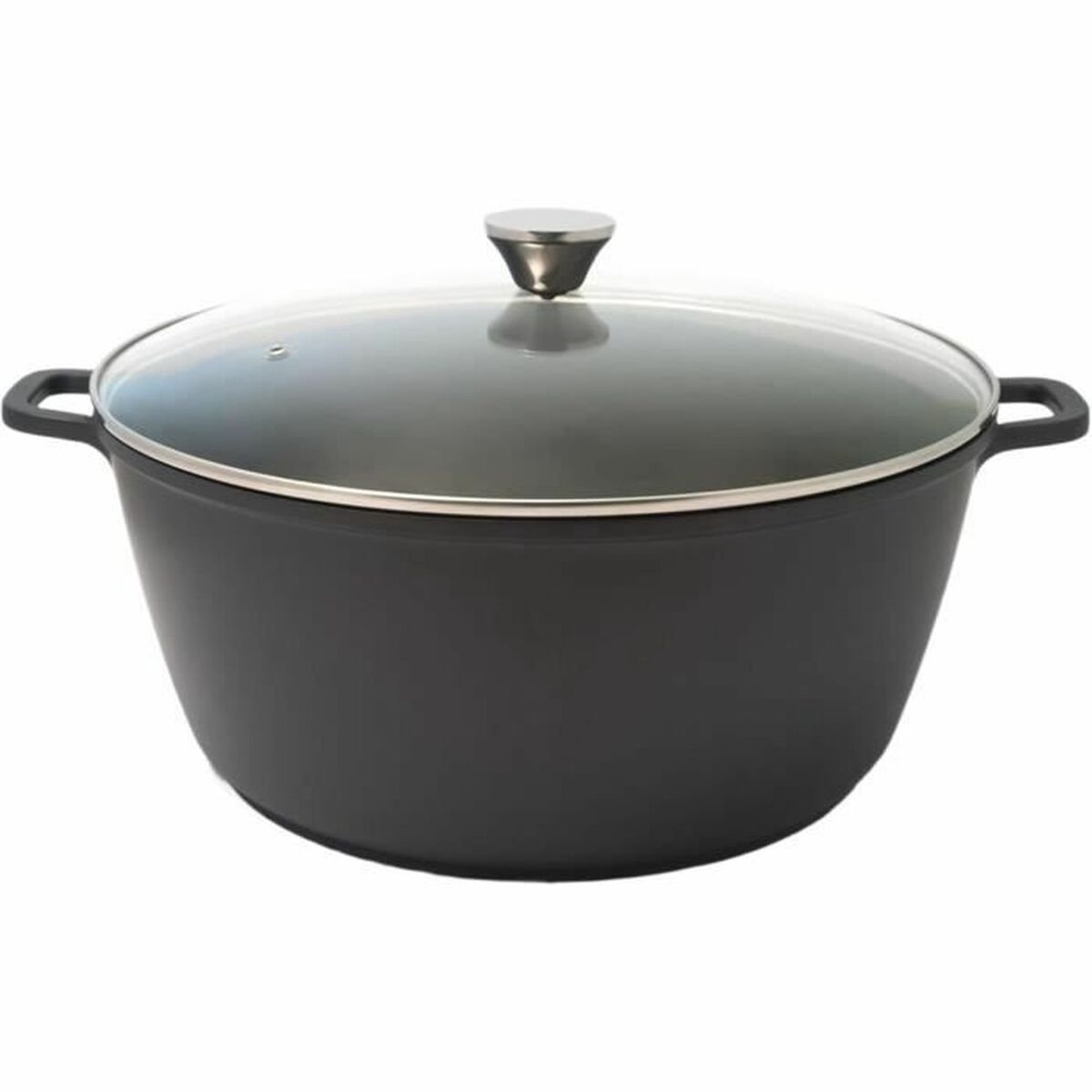 Kookpot met Deksel Baumalu Zwart Ø 32 cm 10 L