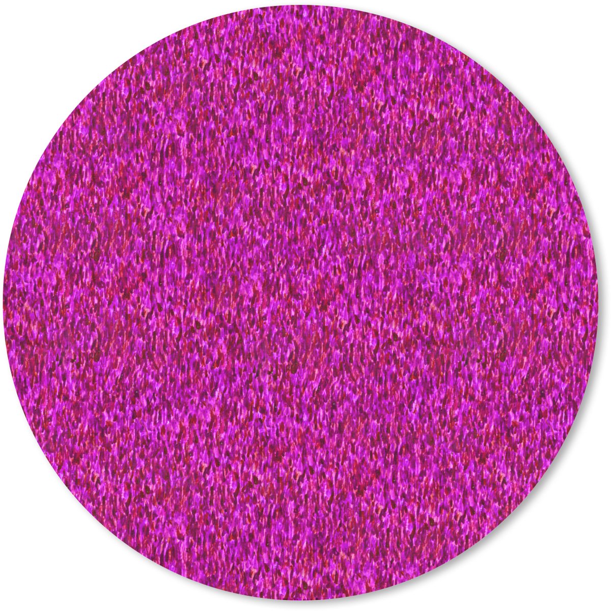 Muismat rond 40x40 cm - Mousepad Vloeiend - Olie - Roze - Verf - Ronde muismatten