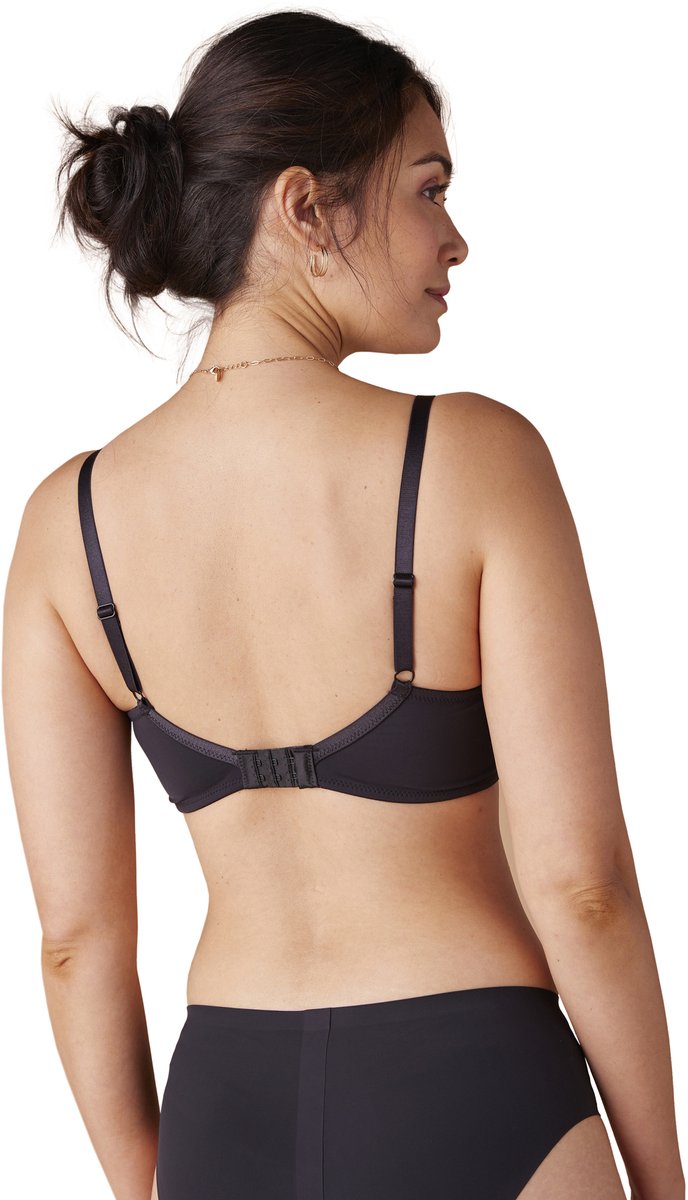 Envie de Fraise Set - 2 beha - zwangerschaps - borstvoedings - microvezel - kant Zwart
