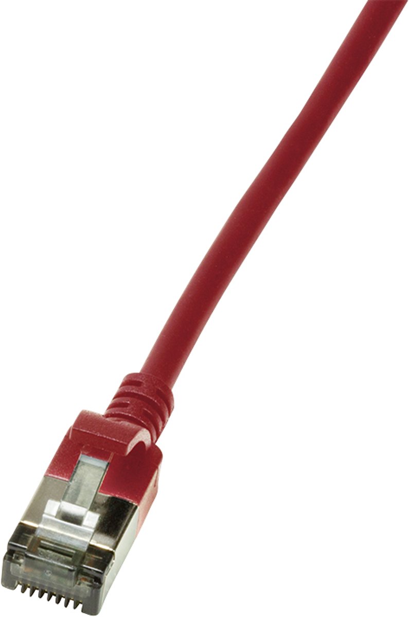 CAT6a U/FTP Ultraflex, 100% koper, rood, 2M - Netwerkkabel - Computerkabel - Kabel