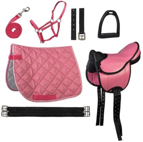 HKM - Shettyzadel Set Lucy - Roze HKM - Shettyzadel Set Lucy - Roze