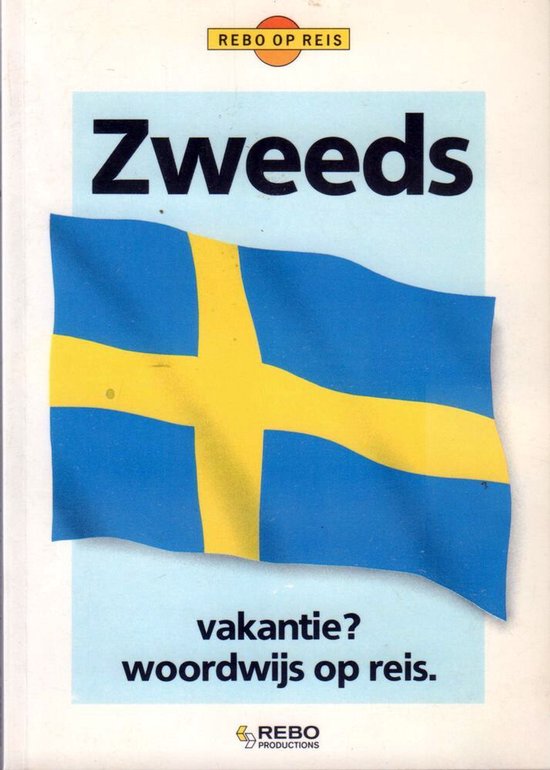 Rebo taalgids, woordenboek Zweeds - cover