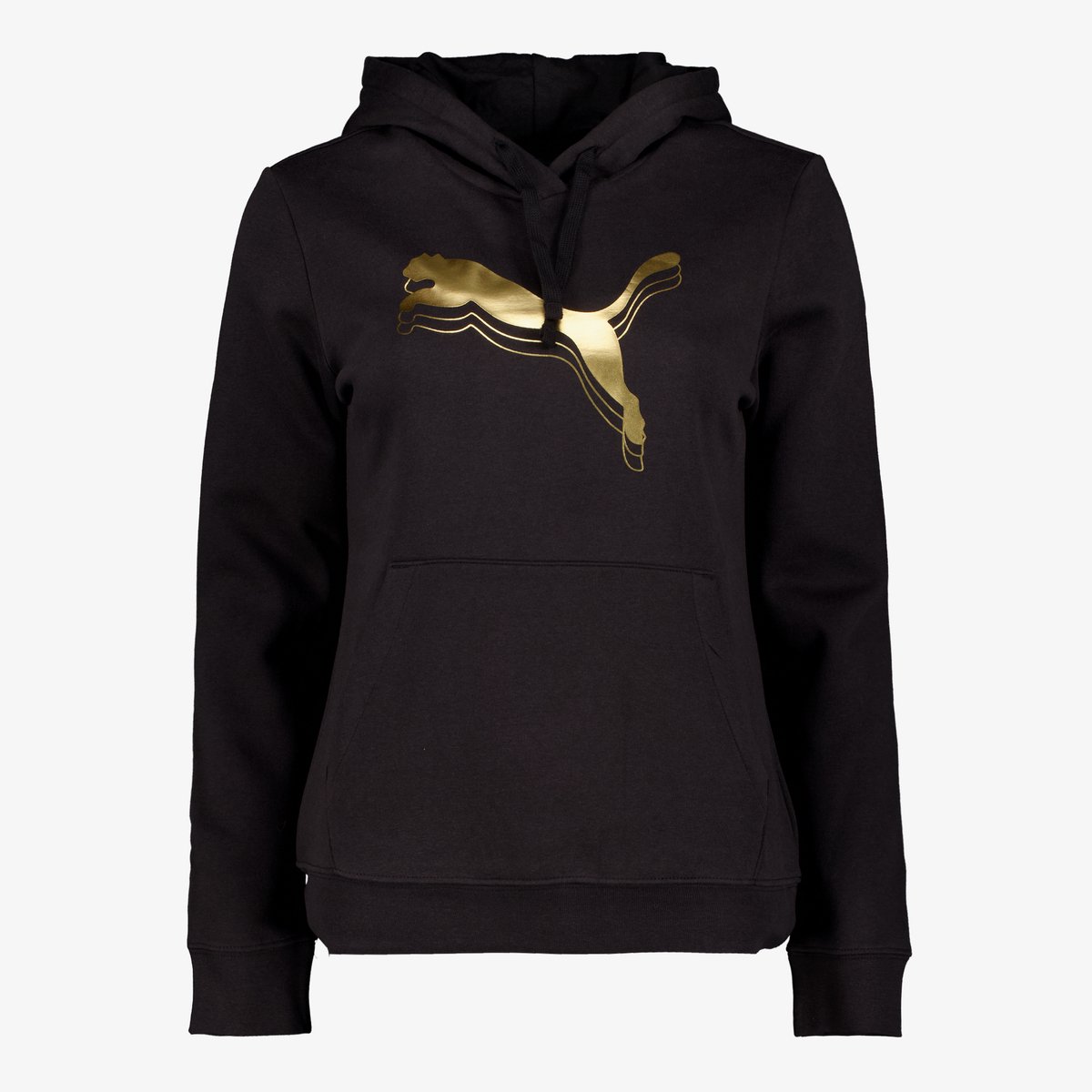 Puma Metallic Fl dames hoodie Zwart