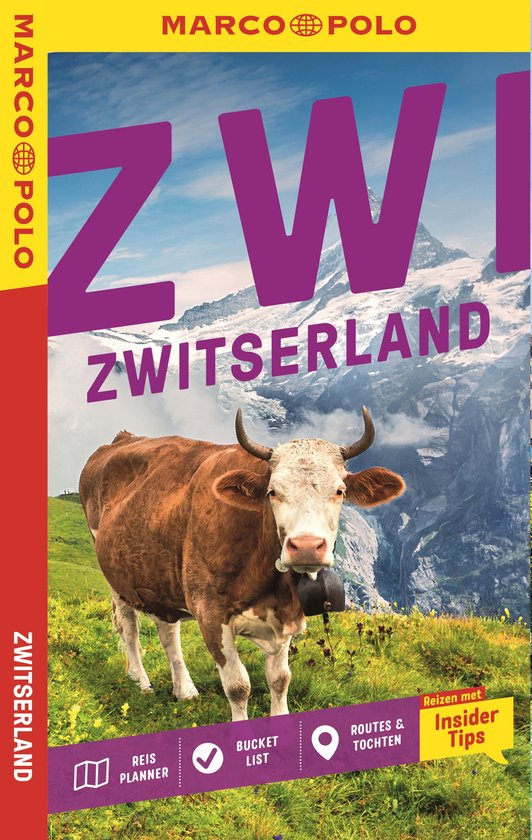 Marco Polo NL gids - Marco Polo Reisgids Zwitserland - cover