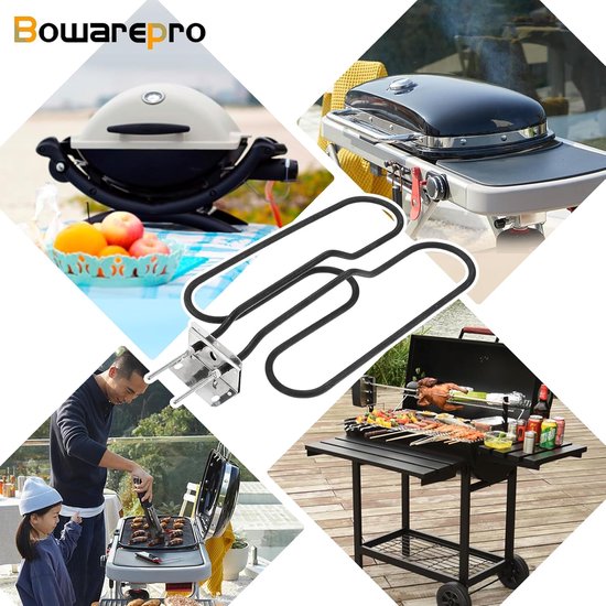 Résistance chauffante 66631 pour barbecue électrique Weber Q140 Q1400