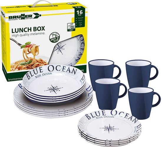 Brunner Blue ocean bord 25cm | | Garage Van hoe I Shop Volkswagen Gent