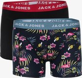 Jack & Jones heren boxershorts 2-pack - Zwart - Maat XL