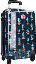 koffer En Route 38 liter polyester blauw
