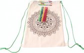 kleur je eigen tas mandala 29 cm textiel meisjes 6-delig