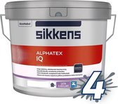 Sikkens Alphatex IQ 10 liter Donkere kleuren
